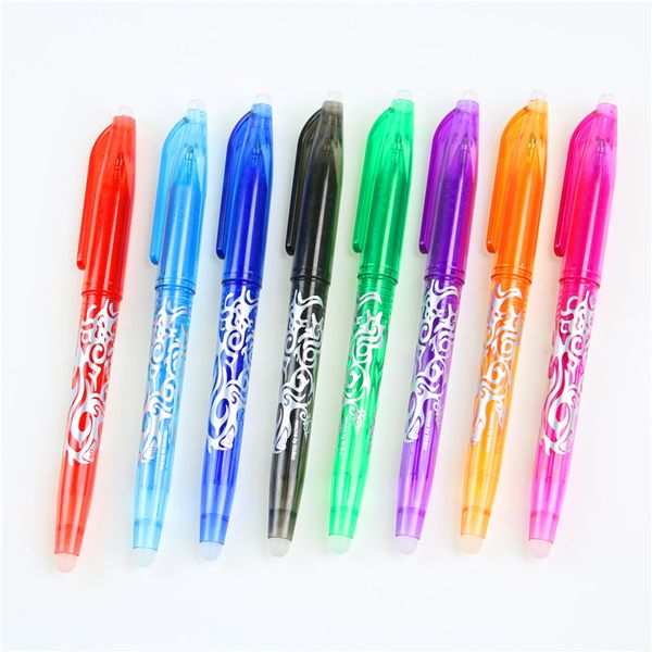 

new colorful dragon erasable ballpoint pens blue black pen sales gifts boutique student stationery office pen writing