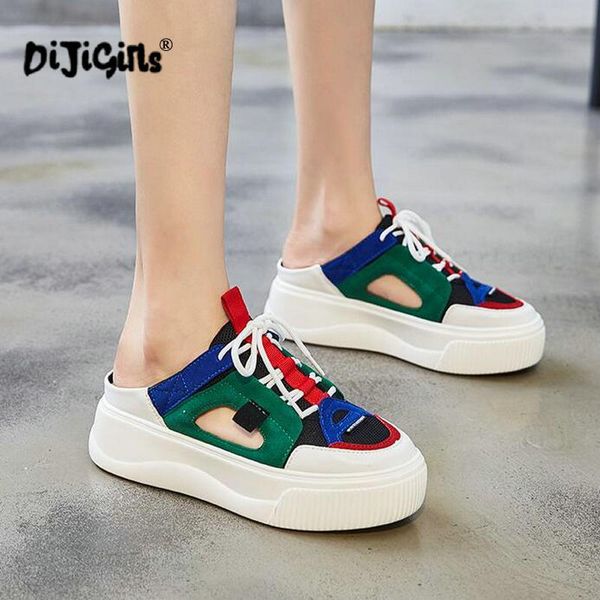 

european mesh women sandals leisure casual breathable summer sneakers women mesh comfortable shoes drop ship, Black