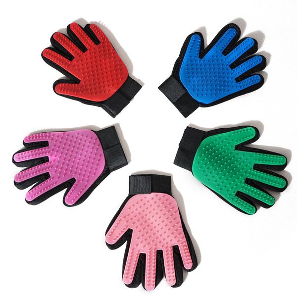 

Pet Hair Glove Dog Brush Comb For Pet Grooming Dog Glove Cleaning Massage Supply For Animal Finger Cleaning Cat Hair Gloves