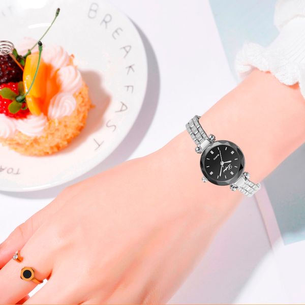 

кварцевые наручные часы 2019 lvpai модные женские женские унисекс из нержавеющей стали со стразами кварцевые наручные часы, Slivery;brown