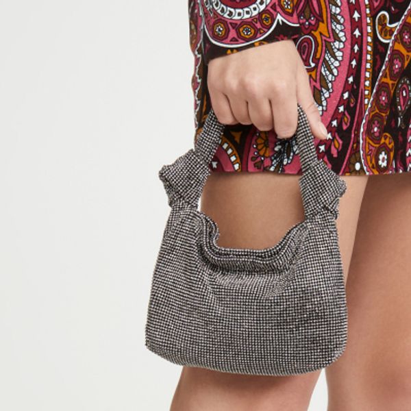 

bling diamonds evening clutch bag women new korean soft pillow small tote handbag shoulder bags ladies dinner party clutch purse