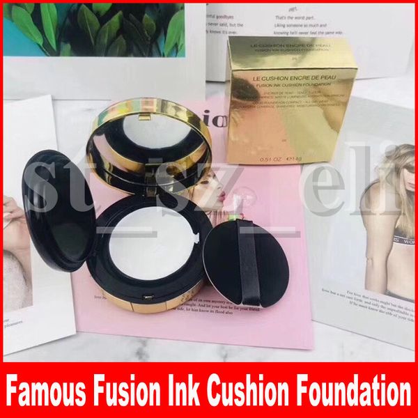 

famous face makeup powder le cushion encre de peau collector fusion ink cushion foundation concealer 14g