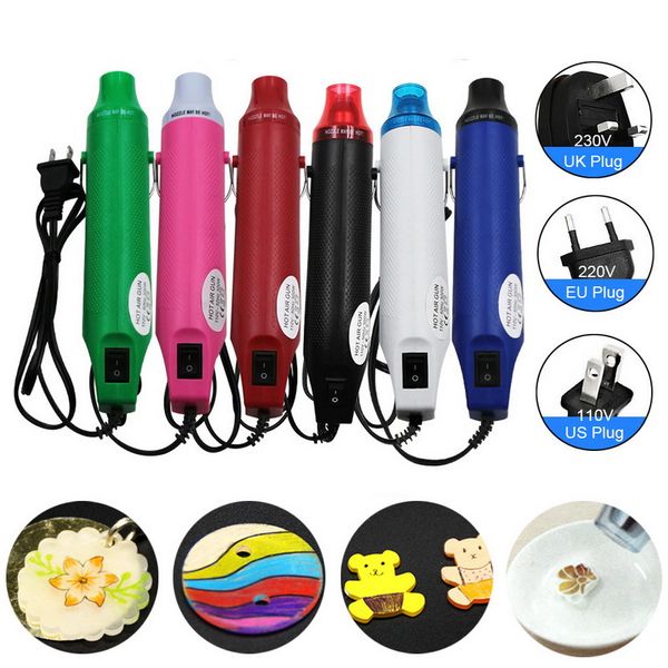 

220v/110v/230v mini heat gun portable electric air gun handheld shrink heat tool for diy embossing tool 1pcs new