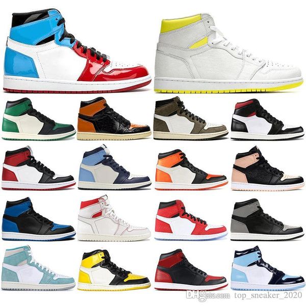 

with socks 2020 1 basketball shoes off mens chicago sneakers women shoes green white black trainers sport shoes 36-46