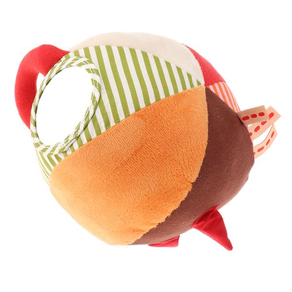 

soft infant baby hand grab rattle sound ball toy sensory toy