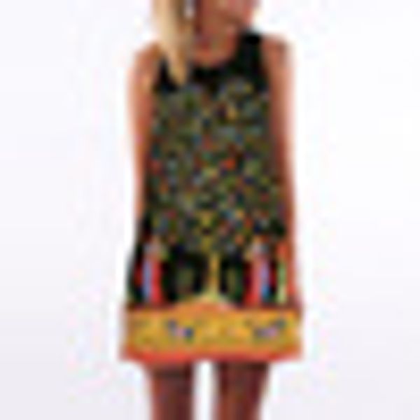 

gift summer women sleeveless bodycon party evening cocktail short mini dress hot, Black;gray