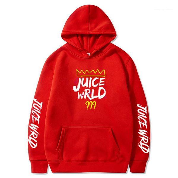 

juice wrld long sleeve winter spring pullover mens designer hoodies plus size hooded letter printed mens hoodies womens couple, Black