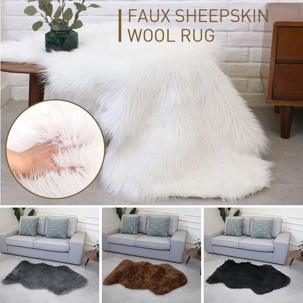 

120x75cm fluffy rugs carpet floor wool carpet mat bedroom decoration multicolored chair home luxurious sofa dining room