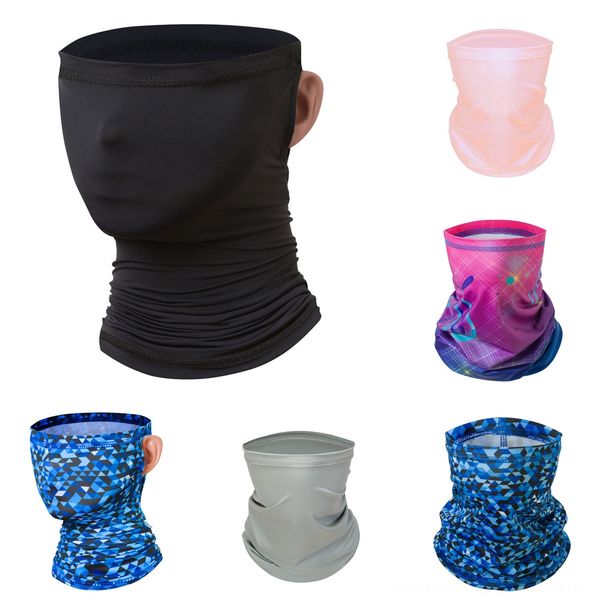 

xmjiu rock punk skull cycling bicycle fishing half face mask multifunctional 3d women scarf headband caps mask magic men for, Black