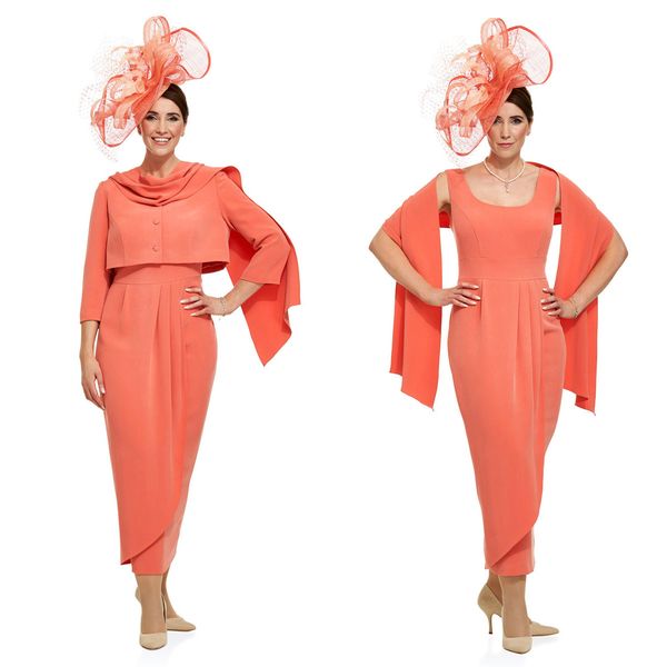 

joycey 2020 мать невесты платья с длинными рукавами куртки атласные свадебные платья для гостей голеностопного длина плюс размер evening wea, Black;red