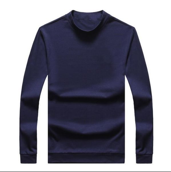 

2019 new pb59711 autumn men hoodies long sleeve o-neck casual fitness jogging solid fashion basic running homme clothing, Black