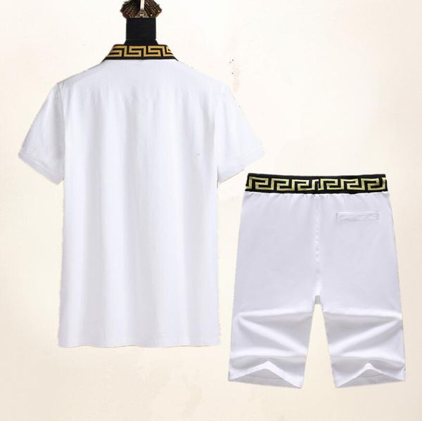 

l0g0 Hot Sale Mens Designer Tracksuit With Pattrens Fashion Brand Sportsuits for Men Suits LOGO Short Sleeved Casual Jogger Pants Suits