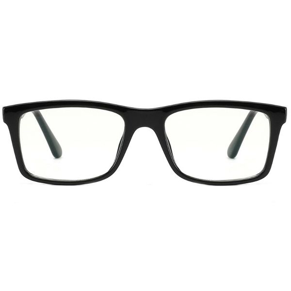 

cyxus anti blue light computer glasses for eye strain relief transparent lens rectangle gaming glasses men/women 8551, White;black