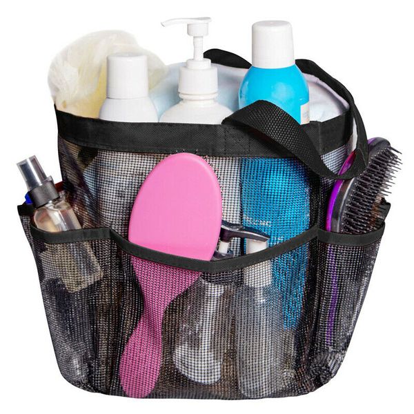 New 1pcs Travel Portable Beach Outdoor Multifunction Storage Bags Bathroom Mesh Organizer Bags