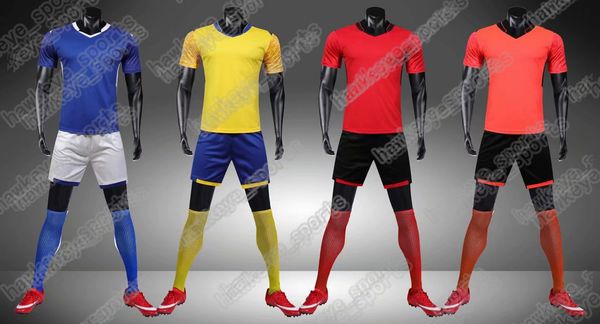 

New Men's Sports Football uniform hot selling Customized Putuan Training Suit Breathable 2019 Short Shirt 21465413215