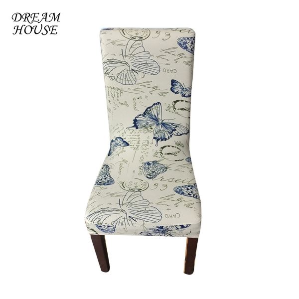 

long back chair cover modern stretch dining chair cover stretch seat slipcovers elastic protector dustproof seat case