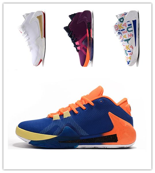 

giannis antetokounmpo zoom freak 1 fiba greece orange coming to america signature basketball designer sneakers eur40-46