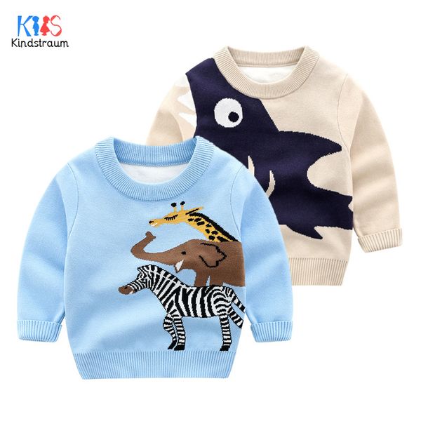 

2019 autumn boys sweaters girls turtleneck for boy sweaters cartoon kids for winter knitted bottoming clothes dc195, Blue