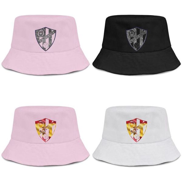 

sd huesca s.a.d.oscenses azulgranas denim old for men and women buckethat cool personalized bucket baseballcap flag gray lining label, Blue;gray