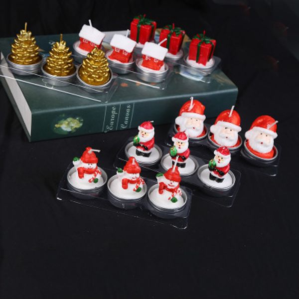 

dhl 3packs simulation рождественская свеча xmas santaman свеча старец главная украшения рабочего рождественская свеча сочельник небольшой по