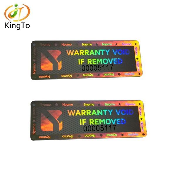 

high-tech custom hologram tamper-proofing void sticker label