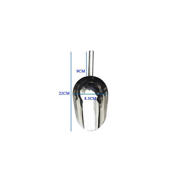 

1 pc stainless steel ice scoop food flour candy scoop for bar kitchen tool