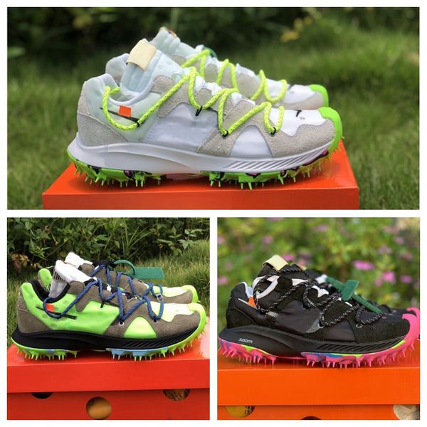 

2019 zoom terra kiger 5 running shoes for men womens designer sneakers wmns white green black trainers des chaussures schuhe off 50%, White;red