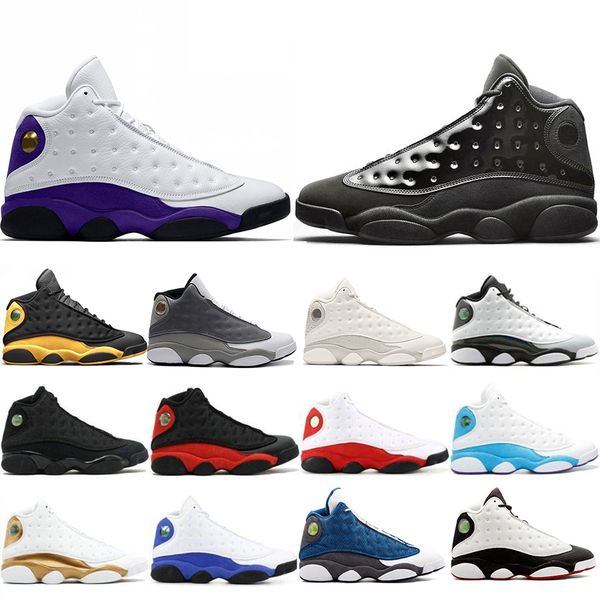 

new classic laker rivals 13s cap and gown men basketball shoes 13 atmosphere grey he got game mens trainer designer sports sneakers