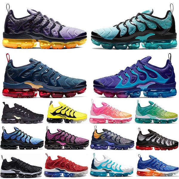 

New arrival regency purple active fuch ia megatron tn plu running hoe pirit teal grape geometric black lemon lime men women neaker, White;red