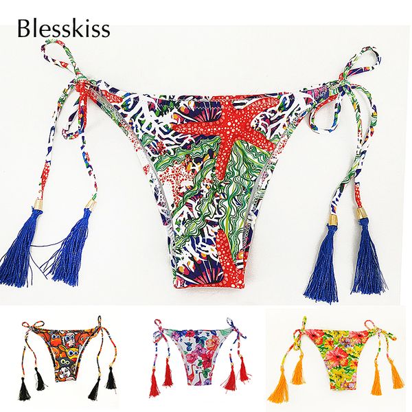 

blesskiss thong bikini bottoms for women summer string swimming micro brazilian swimsuit swimwear swim shorts