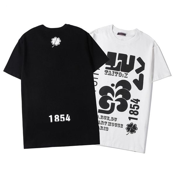 

new style women t shirt fashion casual black short sleeved cotton shirts letter pattern printed men brand tees s-xxl, White