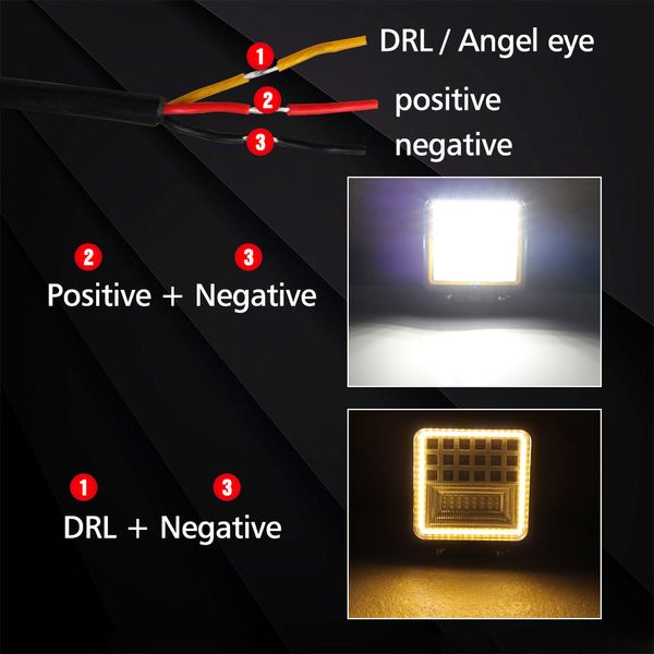 

hotsale 4шт площади 63w 4.3inch автомобиль водить вождения свет работы 12v 24v drl авто fog lamp для грузовиков лодка 4wd suv atv car 4x4 of