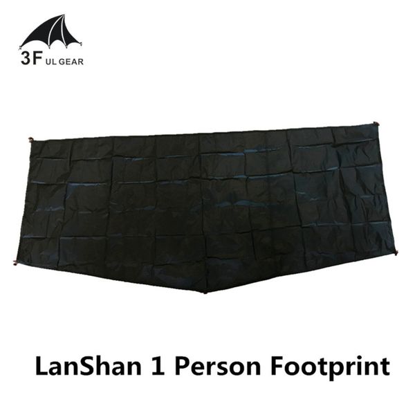 

3f ul gear lanshan 1 tent footprint 2 original silnylon footprint 210*110cm groundsheet