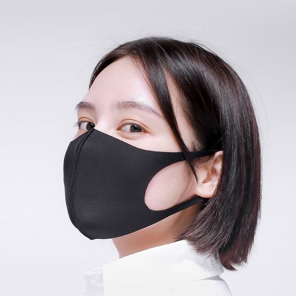 

black white mouth mask nano breathable face mask reusable anti dust anti pollution face shield wind proof mouth cover