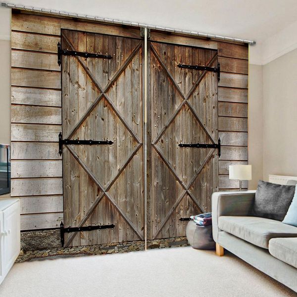 

2020 wood doors to retro-vintage houses room curtains large window curtains dark window blinds outdoor bedroom kids adults