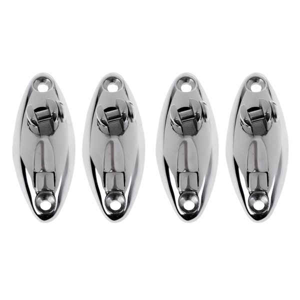 

4x stainless steel marine boat hatch swivel hinge mount deck fittings