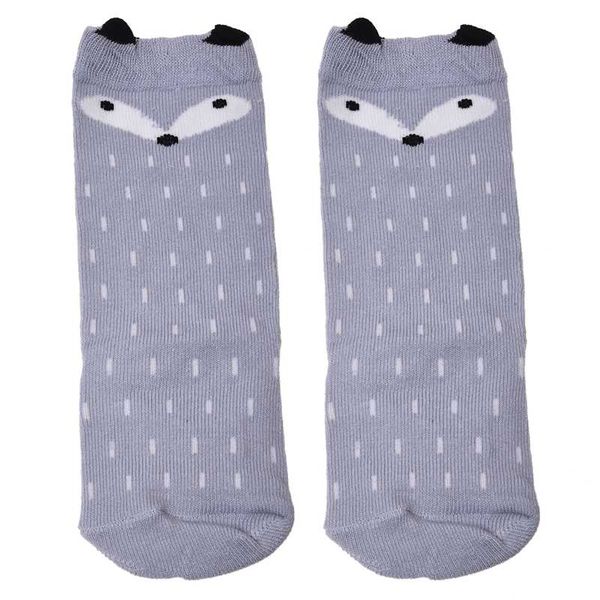 

kids pattern high knee socks for the age of 0-1 years (gray, 24cm, Pink;yellow