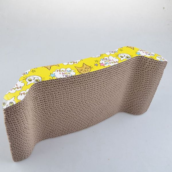 

scratching board for cats with catnip 41x20.5x4cm