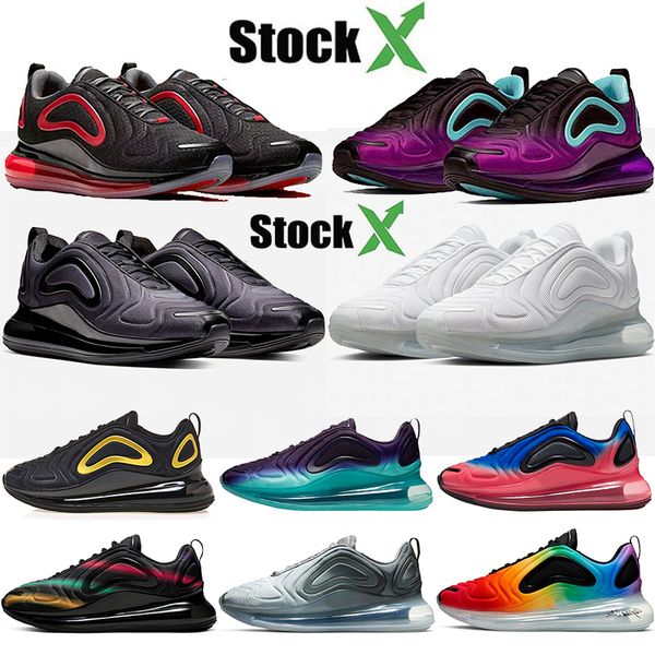 

new 72c men running shoes designer black red bred hyper violet classic white platinum black volt nik trainer sport sneaker, White;red