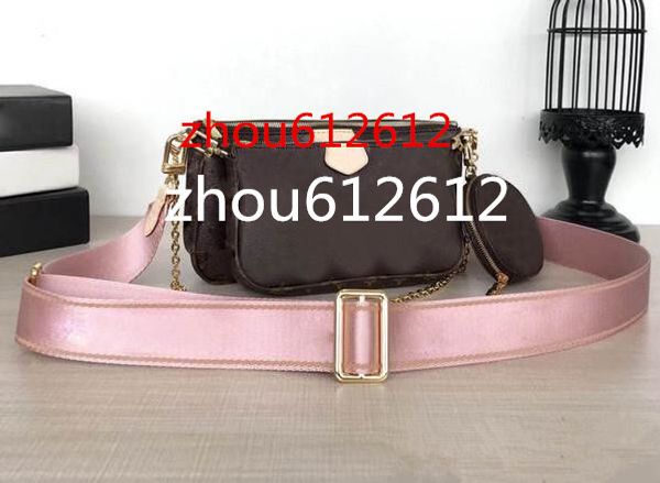 

a three bags with round 44813 m44823 44840 pockets crossbody women handbag purse pouch coin wallet