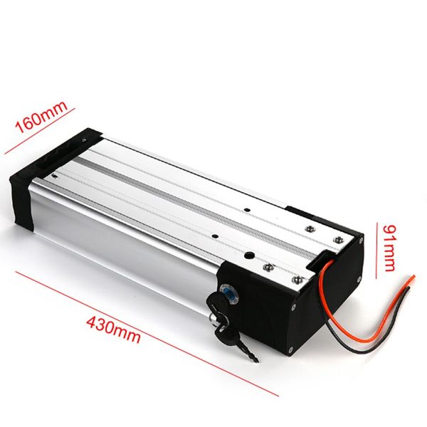 36 V 40 Ah 1000 W Gepäckträger-Lithium-Akku für Bafang BBSHD 36 V 1000 W E-Bike-Kit mit USB-Anschluss für Sanyo Cell