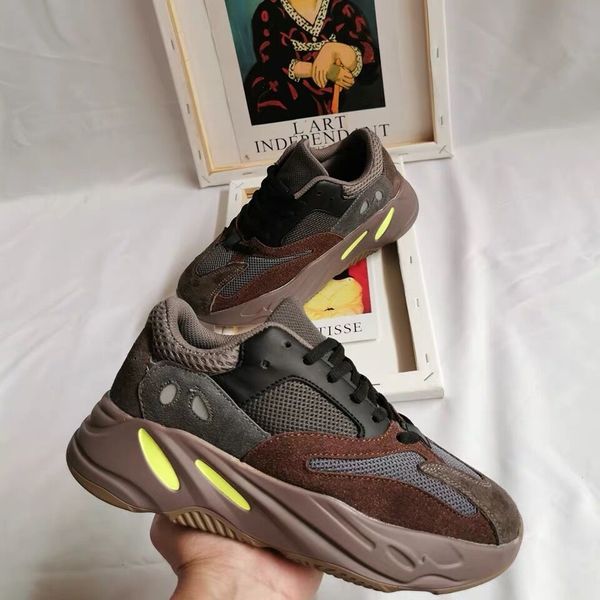 

new arrive wave runner running shoes mens women wave analog static inertia mauve salt runner 700 kanye west designer trainer sneakers
