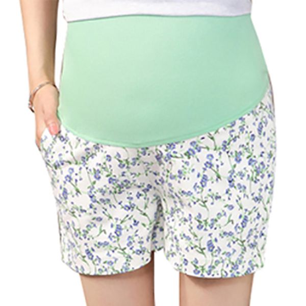 

summer maternity clothes for pregnant women pregnancy shorts cotton ropa premama verano 20% off, White