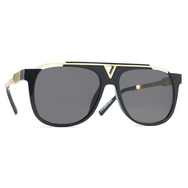 

sunglasses fashion women deisnger popular full frame uv400 lens summer style big square black color big face come, White;black
