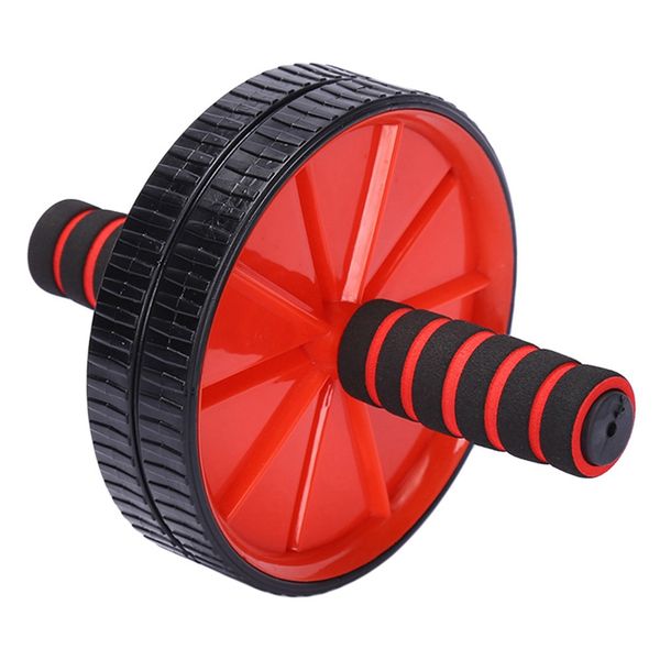 

double-wheeled updated ab abdominal press wheel rollers no noise abdominal wheel gym exercise fitness practical