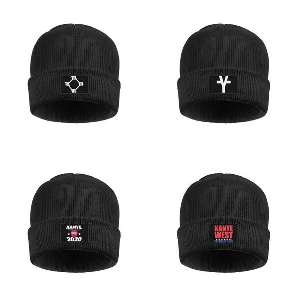 

fashion kanye-west-2020-president winter ski beanie skull hats stylish kanye west for president 2020 kanye west album art pop that party, Blue;gray
