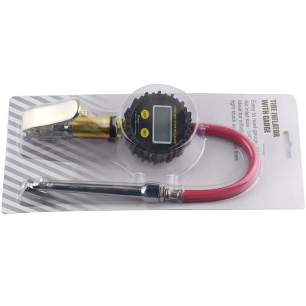 

high accuracy automotive car truck motorcycle pistol tire pressure gauging air inflator gun easy connecting with dual chuck