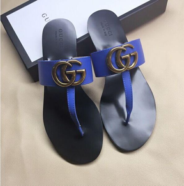 

slippers new sandals blue white stripes sandals denim flat slippers shoes ladies summer outdoor beach causal flip flops genuine, Black
