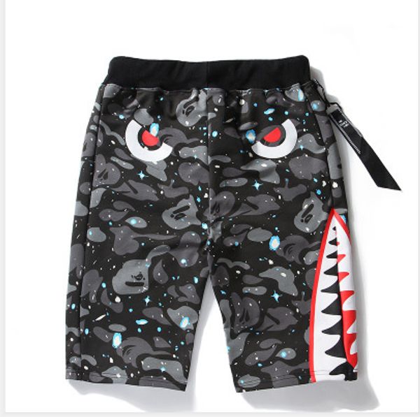 

2020 fashion mens summer shorts with printed 2020 new casual short pants for men plus size clothes yf20496, White;black