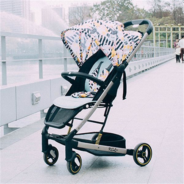 

luxury baby stroller 2 in 1 lightweight plus baby stroller delivery folding can sit or lie prams trolley carriage